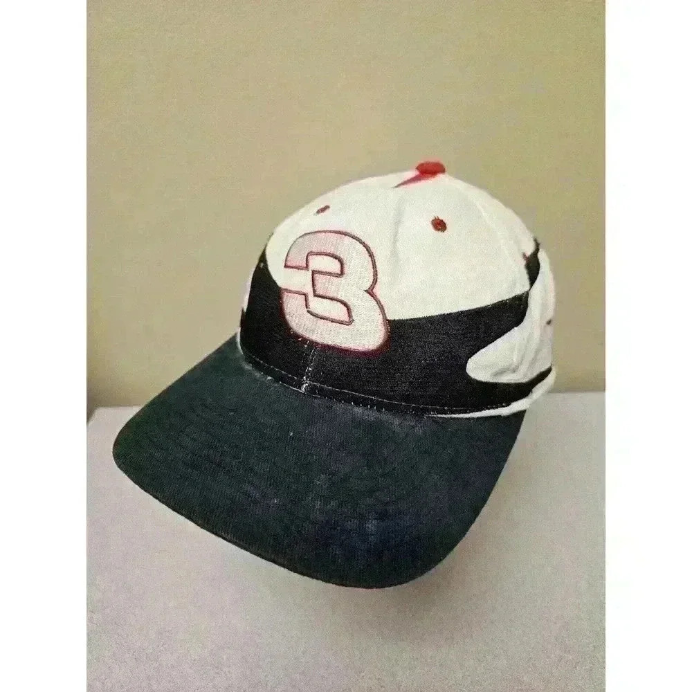 Vintage Dale Earnhardt Sr NASCAR Racing Nutmeg Splash Snapback Hat #3